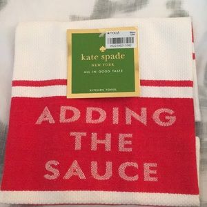 NWT Kate Spade Kitchen Towel